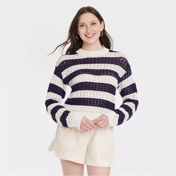 Universal Thread Striped Sweater - Picture 1 of 2